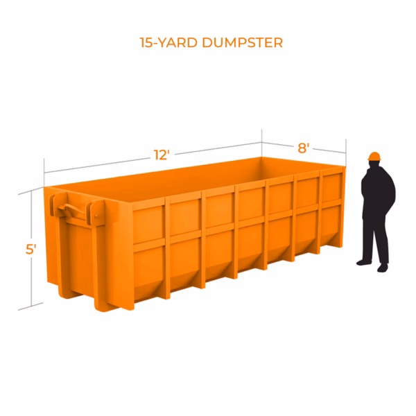 15 yard dumpster